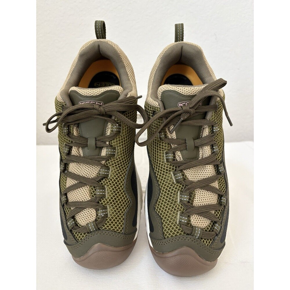 KEEN Wasatch Crest Vent Hiking Shoes Women’s 9 Olive Green Pink 1025918 EUC - Picture 3 of 8